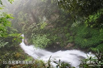 郴州王仙嶺旅遊區-百鳳瀑布照片