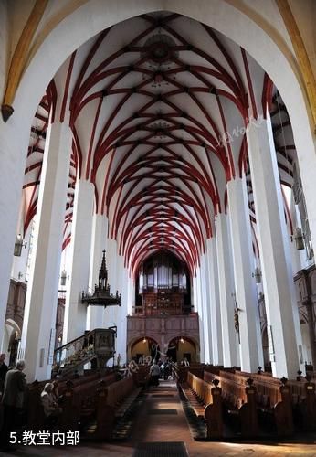 德国圣托马斯教堂-教堂内部照片