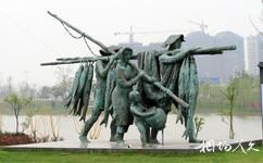 蕪湖神山公園旅遊攻略之雕塑