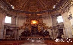 梵蒂冈圣彼得大教堂旅游攻略之圣彼得宝座