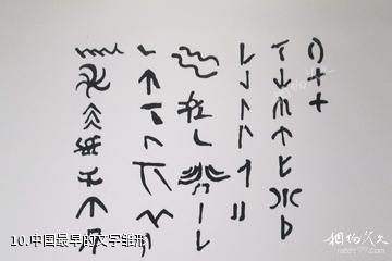 甘肃大地湾遗址博物馆-中国最早的文字雏形照片