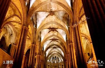 巴塞罗那大教堂-建筑照片
