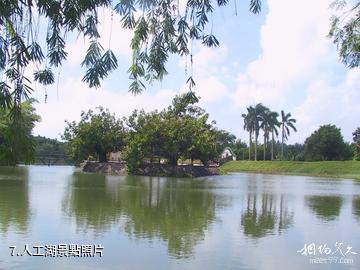 湛江南亞熱帶植物園-人工湖照片