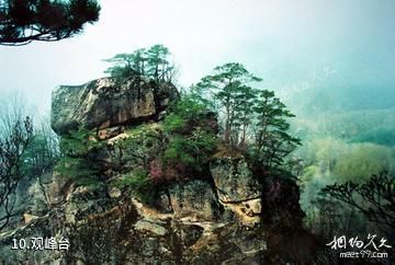 五女峰国家级森林公园-观峰台照片