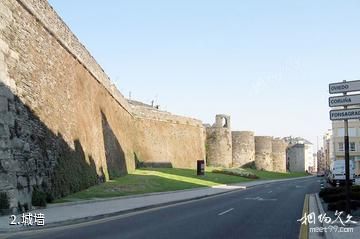 西班牙卢戈古城墙-城墙照片