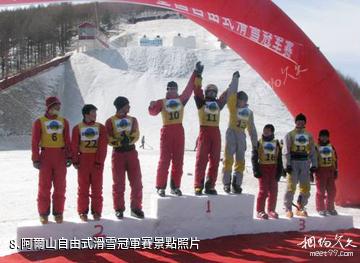 內蒙古阿爾山滑雪場-阿爾山自由式滑雪冠軍賽照片