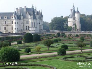 法国雪侬索城堡-水上城堡照片