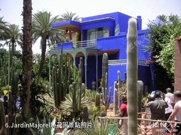 摩洛哥馬拉喀什-JardinMajorelle花園照片