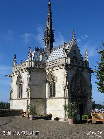 法国昂布瓦斯城堡-圣于贝尔礼拜堂照片