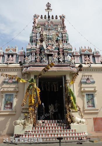 马来西亚槟城州-马里安曼印度庙照片