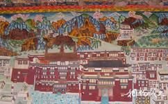 拉薩楚布寺旅遊攻略之壁畫