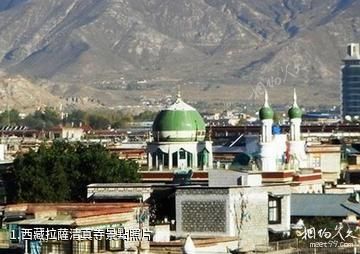 西藏拉薩清真寺照片