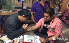 台湾垦丁大街旅游攻略之彩绘纹身