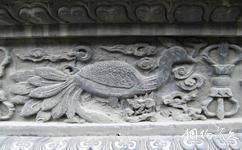 呼和浩特五塔寺旅遊攻略之孔雀雕刻