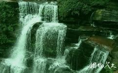 邛崃天台山旅游攻略之响水滩瀑布