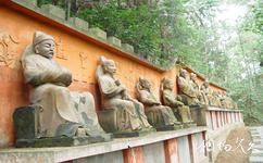 綿陽竇圌山旅遊攻略之中國歷代皇帝廊
