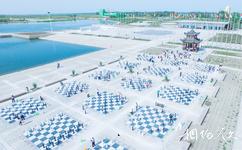 麦盖提叶尔羌河生态文化园旅游攻略之国际象棋休闲广场