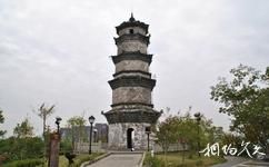 江西上饒雙塔公園旅遊攻略之五桂塔史跡保育區