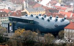 奥地利格拉茨城历史中心旅游攻略之现代美术馆