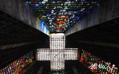 巴西天梯教堂旅游攻略之十字架棚顶