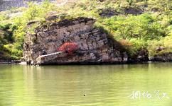 門頭溝珍珠湖旅遊攻略之峭壁紅楓