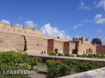 摩洛哥馬拉喀什-巴迪皇宮照片