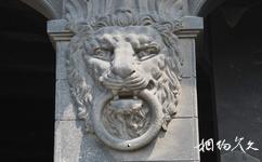 哈尔滨霁虹桥旅游攻略之狮子头像