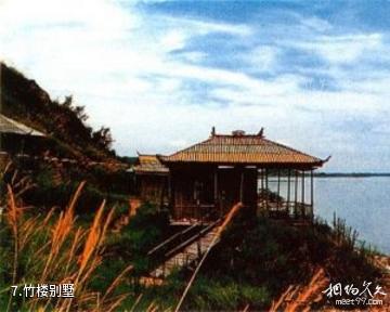 鄂州梁子岛生态旅游区-竹楼别墅照片