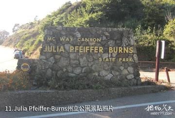 美國大蘇爾-Julia Pfeiffer-Burns州立公園照片