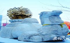 沈阳实胜寺旅游攻略之白骆驼驼金佛雕像
