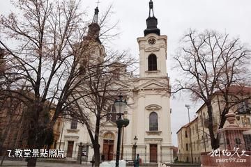 塞爾維亞紅酒小鎮-教堂照片