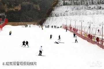 慶陽龍棲谷旅遊景區-隴東滑雪場照片