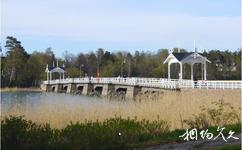 赫爾辛基伴侶島旅遊攻略之白色木橋