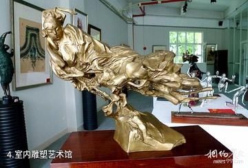 广州潘鹤雕塑艺术园-室内雕塑艺术馆照片