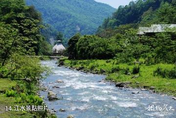 阿壩汶川三江生態區-江水照片