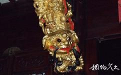 杭州胡雪岩故居旅游攻略之百狮楼柱子
