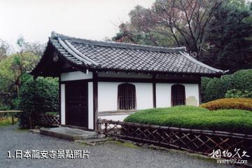 日本龍安寺照片