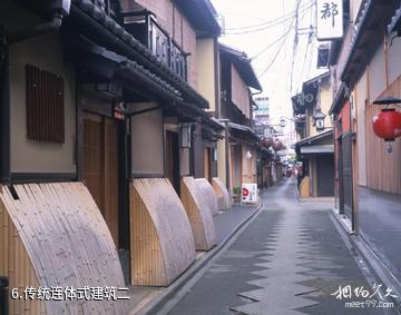 日本京都町屋-传统连体式建筑二照片
