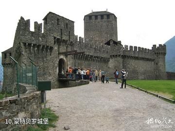 瑞士贝林佐纳城堡-蒙特贝罗城堡照片