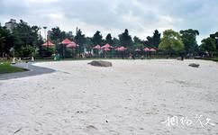 上海大宁灵石公园旅游攻略之白沙滩