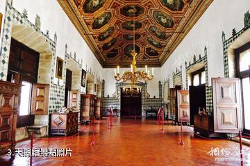 葡萄牙辛特拉王宮-天鵝廳照片