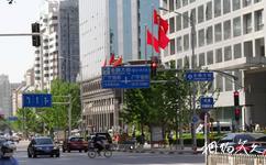 北京金融街旅游攻略之路标