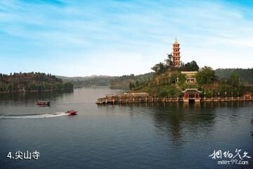 广安岳池翠湖-尖山寺照片