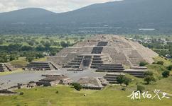 墨西哥特奥蒂瓦坎古城遗迹旅游攻略之月亮金字塔
