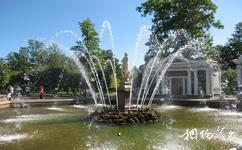 聖彼得堡夏宮旅遊攻略之夏娃噴泉和亞當噴泉