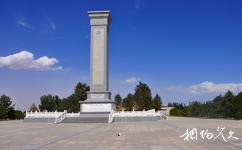 张掖中国工农红军西路军纪念馆旅游攻略之纪念碑