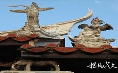 台湾鹿港龙山寺旅游攻略之交趾陶与泥塑