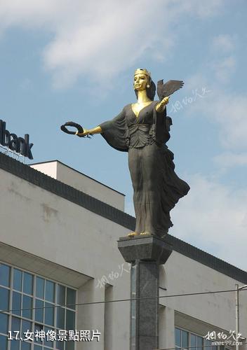 保加利亞索非亞市-女神像照片