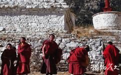 拉萨热振寺旅游攻略之喇嘛