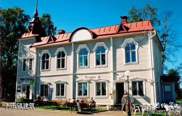 瑞典加默尔斯塔德教堂村-市镇建筑照片